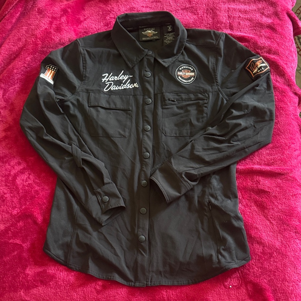 Harley-Davidson Black Long Sleeve Shirt